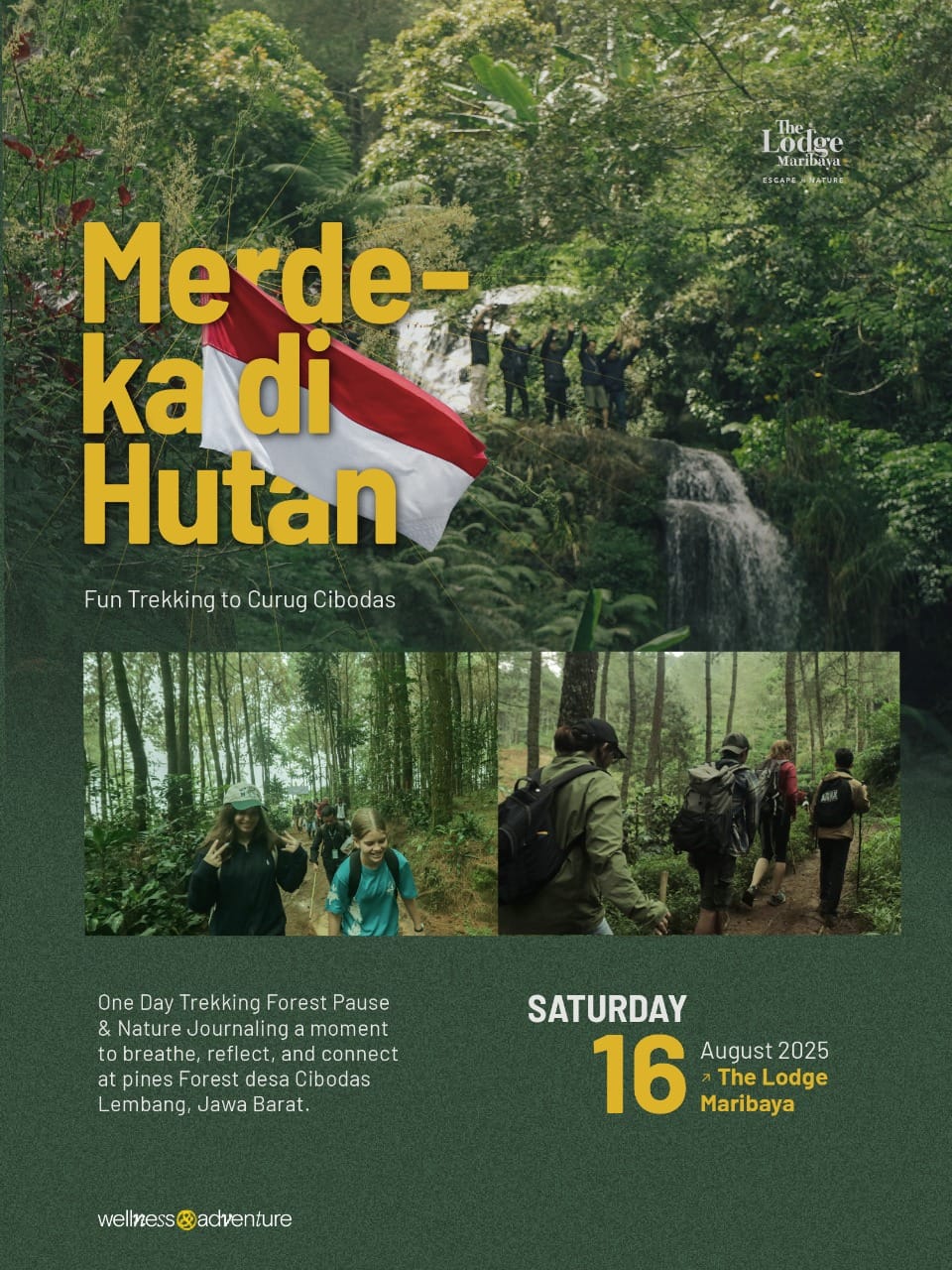 Open Trip : Merdeka di Hutan
